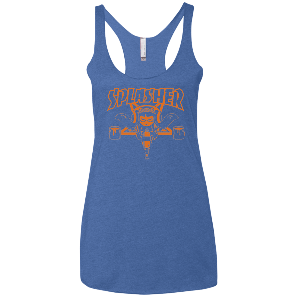 SPLASHER Women's Triblend Racerback Tank