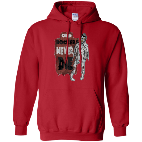 Old Rockers Never Die Pullover Hoodie