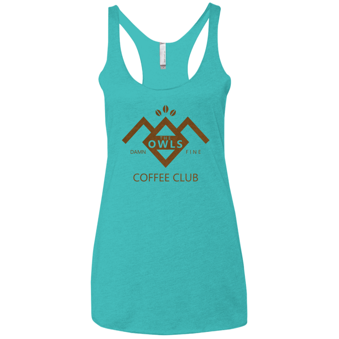 Coffee Club Women's Triblend Racerback Tank