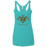 Coffee Club Women's Triblend Racerback Tank