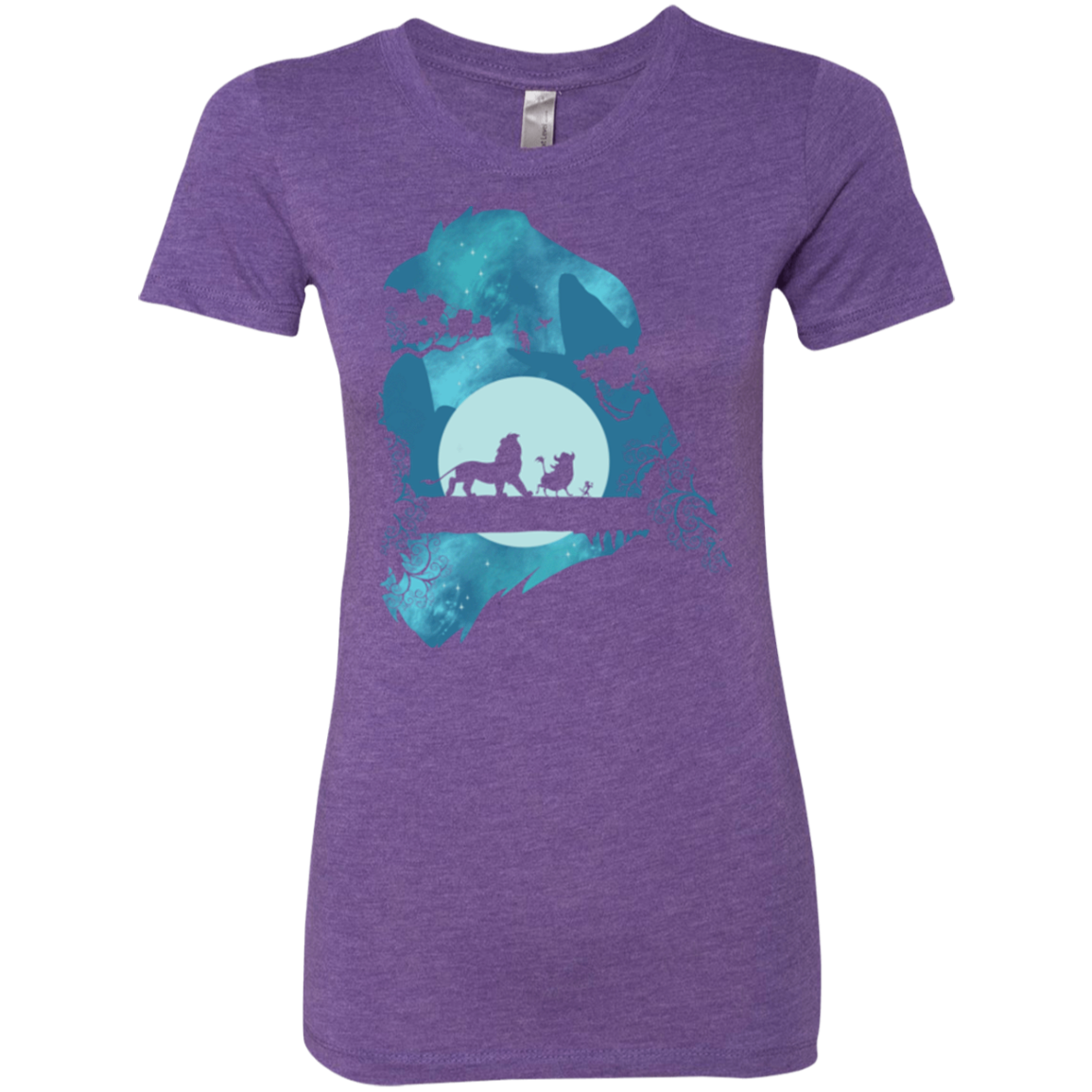 Lion Portrait Women's Triblend T-Shirt