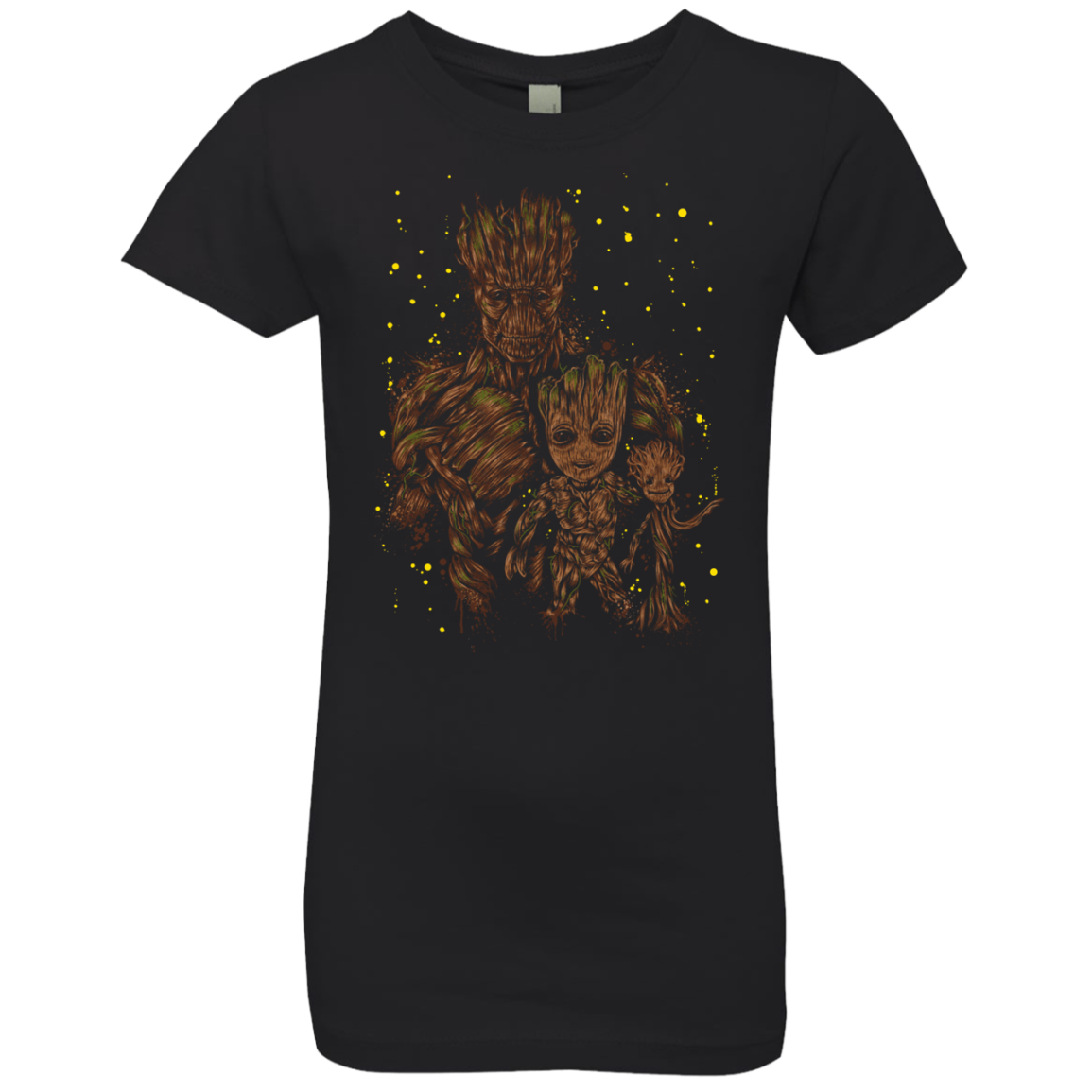 The evolution of Groot Girls Premium T-Shirt