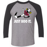 Just Boo It Men's Triblend 3/4 Sleeve