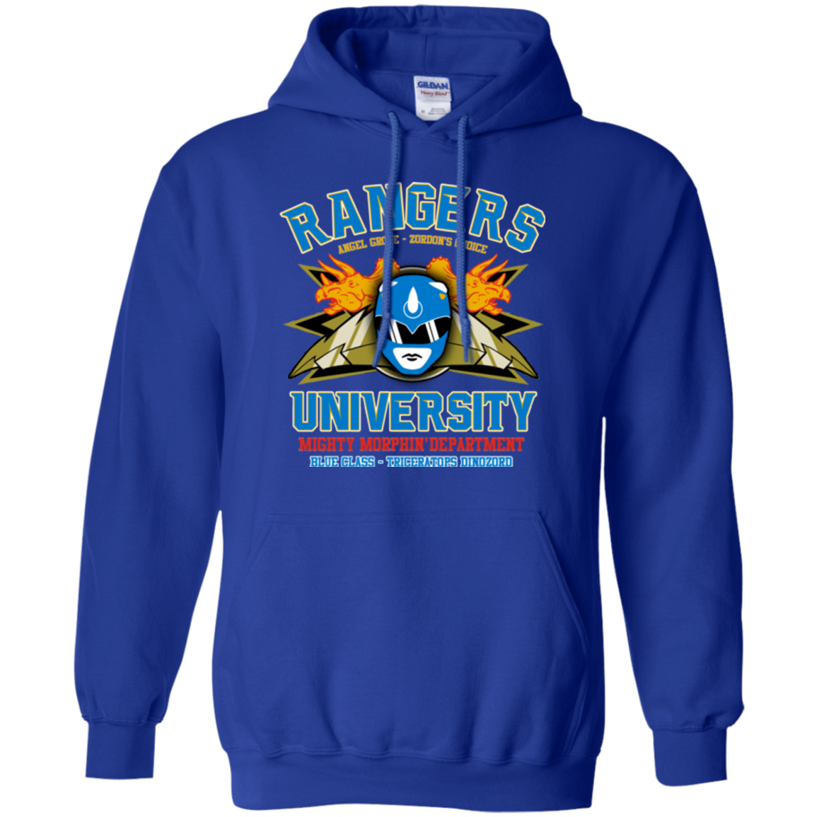 Rangers U Blue Ranger Pullover Hoodie