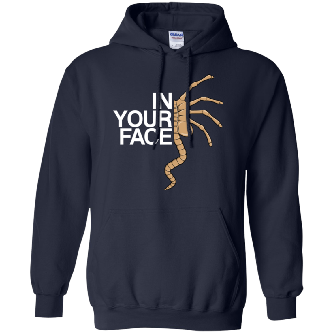 IN YOUR FACE Pullover Hoodie