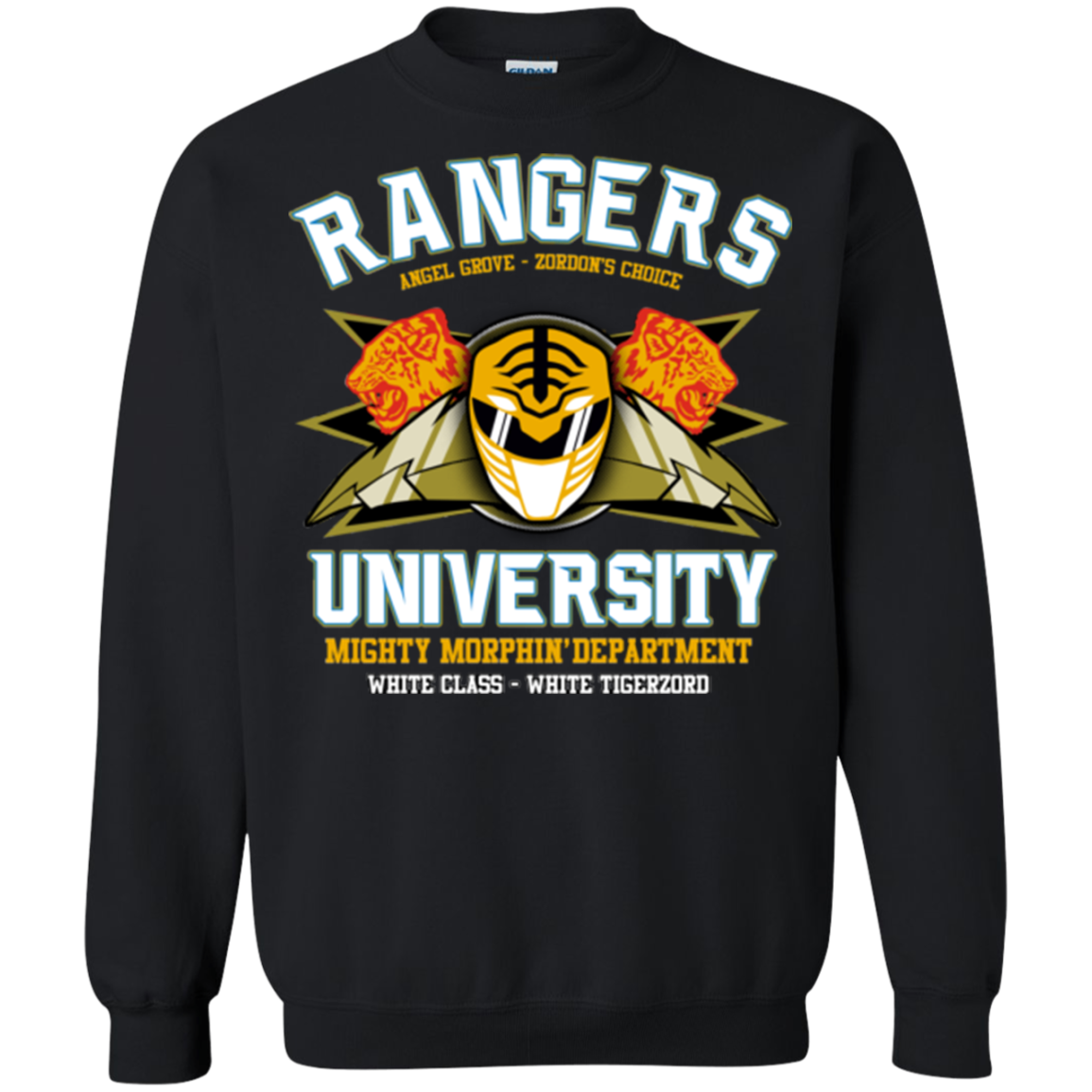 Rangers U White Ranger Crewneck Sweatshirt