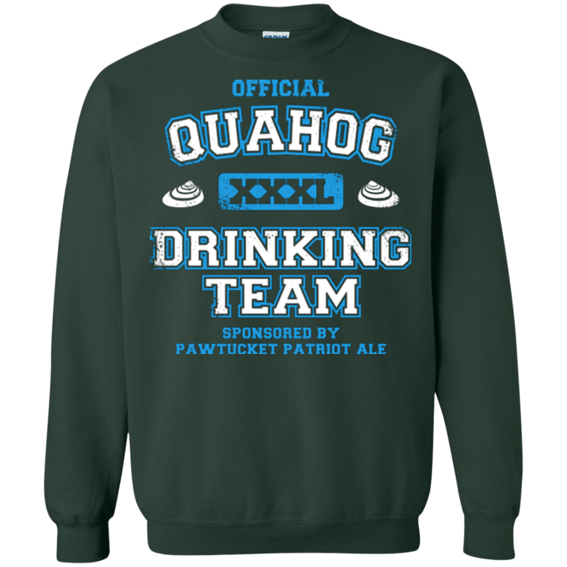 Quahog Drinking Team Crewneck Sweatshirt