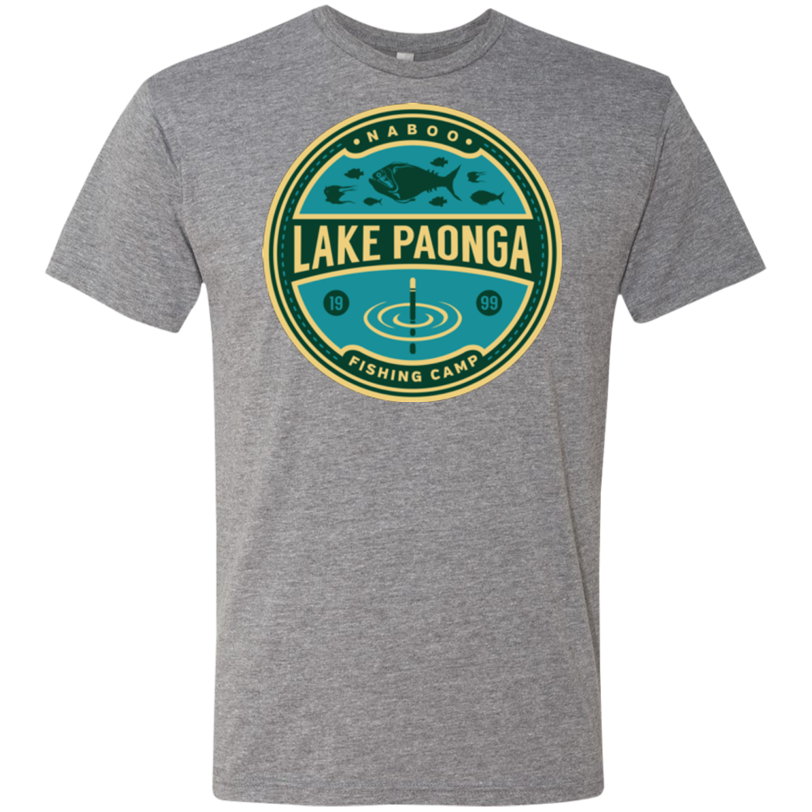 Lake Paonga Fishing Camp Men's Triblend T-Shirt