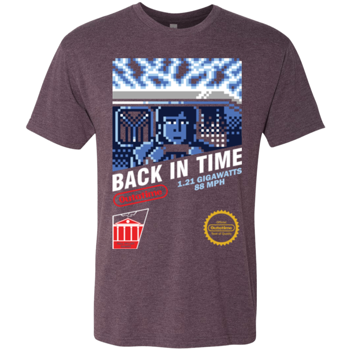 Back In Time Men's Triblend T-Shirt