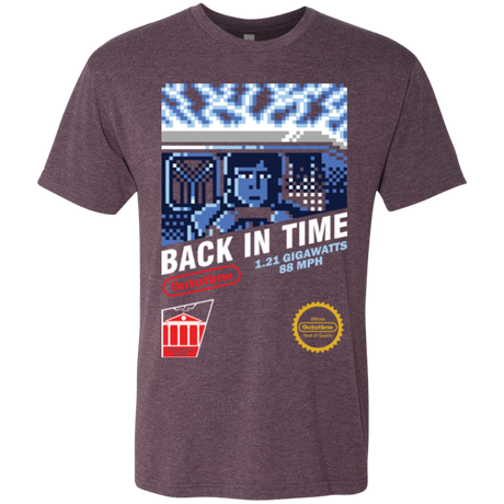 Back In Time Men's Triblend T-Shirt