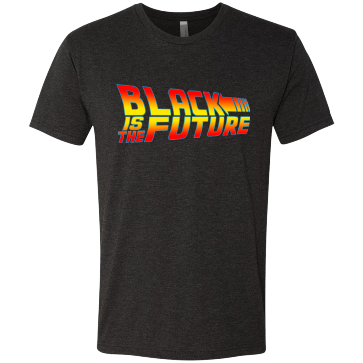 Black is the future Men's Triblend T-Shirt