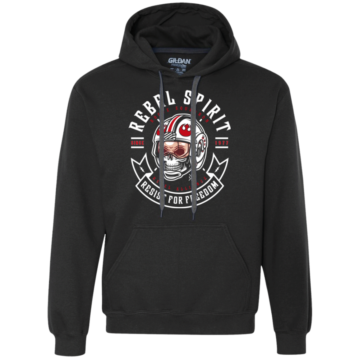 Rebel Since 1977 Premium Fleece Hoodie