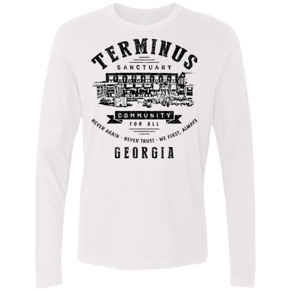 Terminus Sanctuary Community Men's Premium Long Sleeve