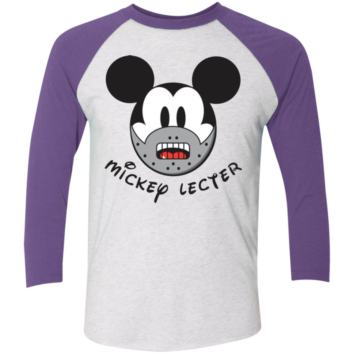 Mickey Lecter Men's Triblend 3/4 Sleeve