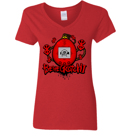 BeheGotchi Women's V-Neck T-Shirt