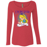 A Very Merry Un-Birthday Women's Triblend Long Sleeve Shirt