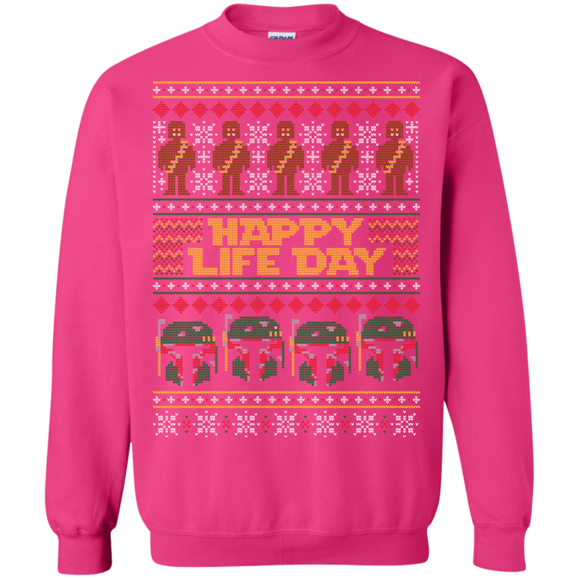 Happy Life Day Crewneck Sweatshirt