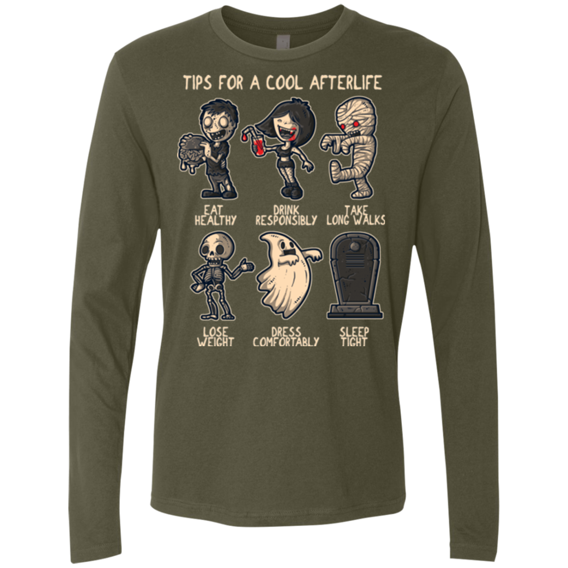 Cool Afterlife Men's Premium Long Sleeve