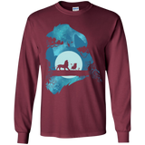 Lion Portrait Youth Long Sleeve T-Shirt