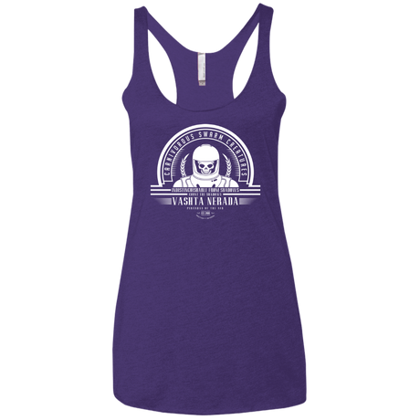 Who Villains Vashta Nerada Women's Triblend Racerback Tank