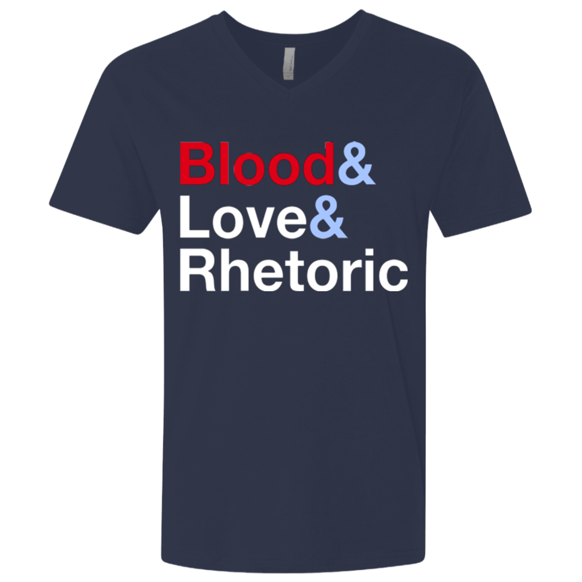 Blood Love Rhetoric Men's Premium V-Neck