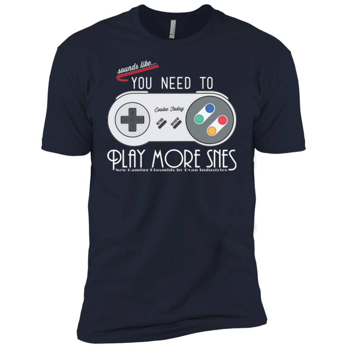 Evolve Today! Play More SNES Boys Premium T-Shirt