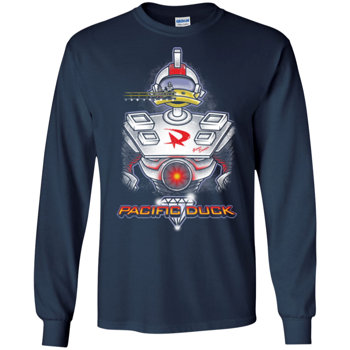 Pacific Duck Men's Long Sleeve T-Shirt