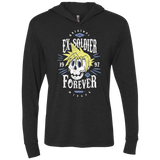 Ex-Soldier Forever Triblend Long Sleeve Hoodie Tee