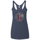 Death Star Plan Women's Triblend Racerback Tank