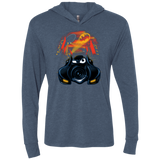 Dance With The Devil Triblend Long Sleeve Hoodie Tee