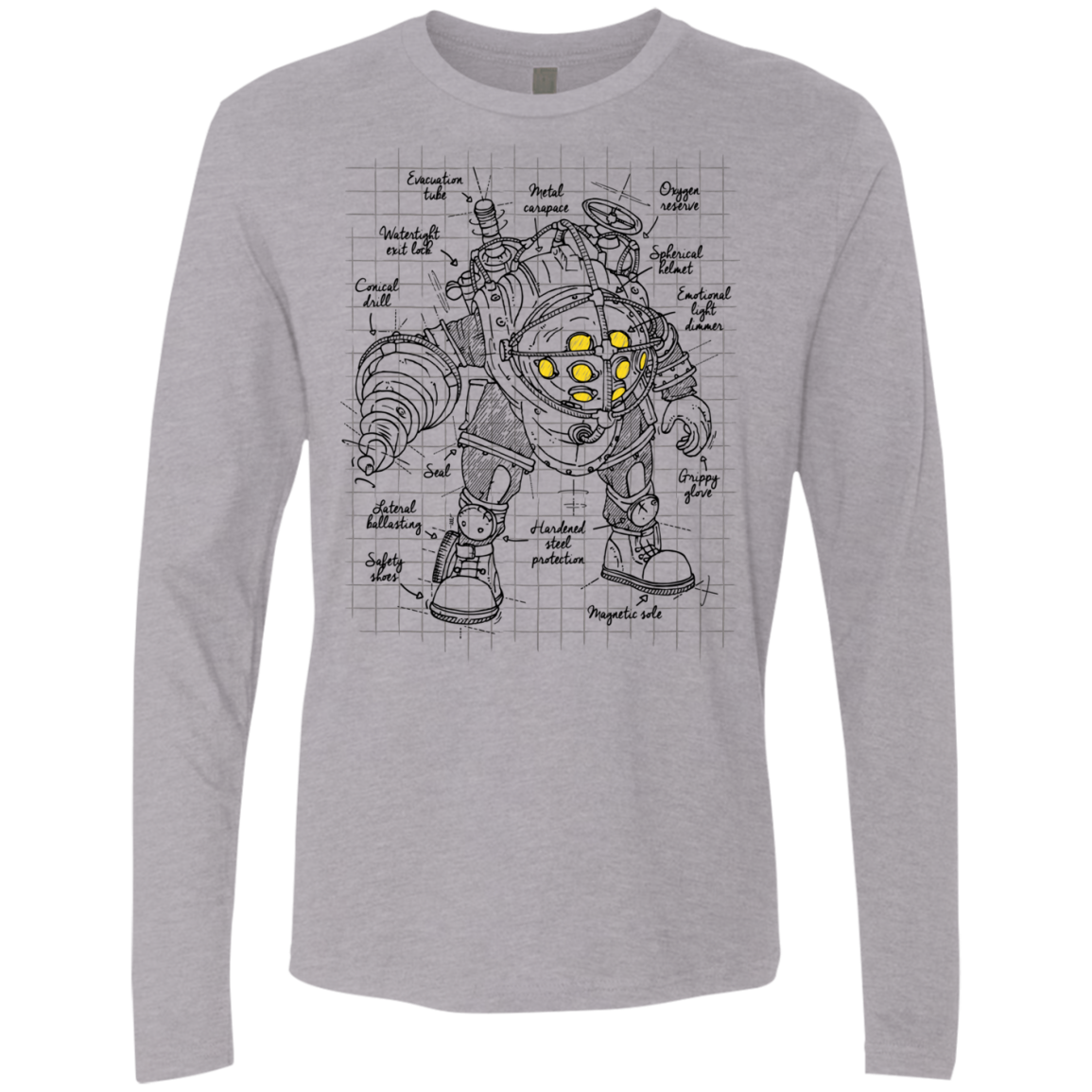 Big Daddy Plan Men's Premium Long Sleeve