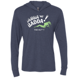 Jabba No Badda Triblend Long Sleeve Hoodie Tee