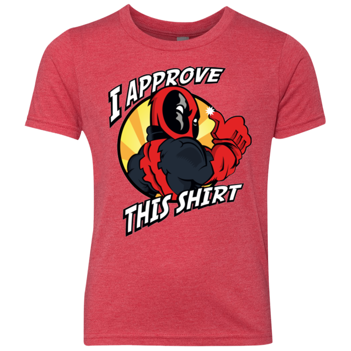 I Approve This Shirt Youth Triblend T-Shirt
