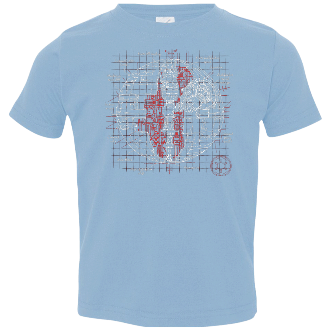 Death Star Plan Toddler Premium T-Shirt