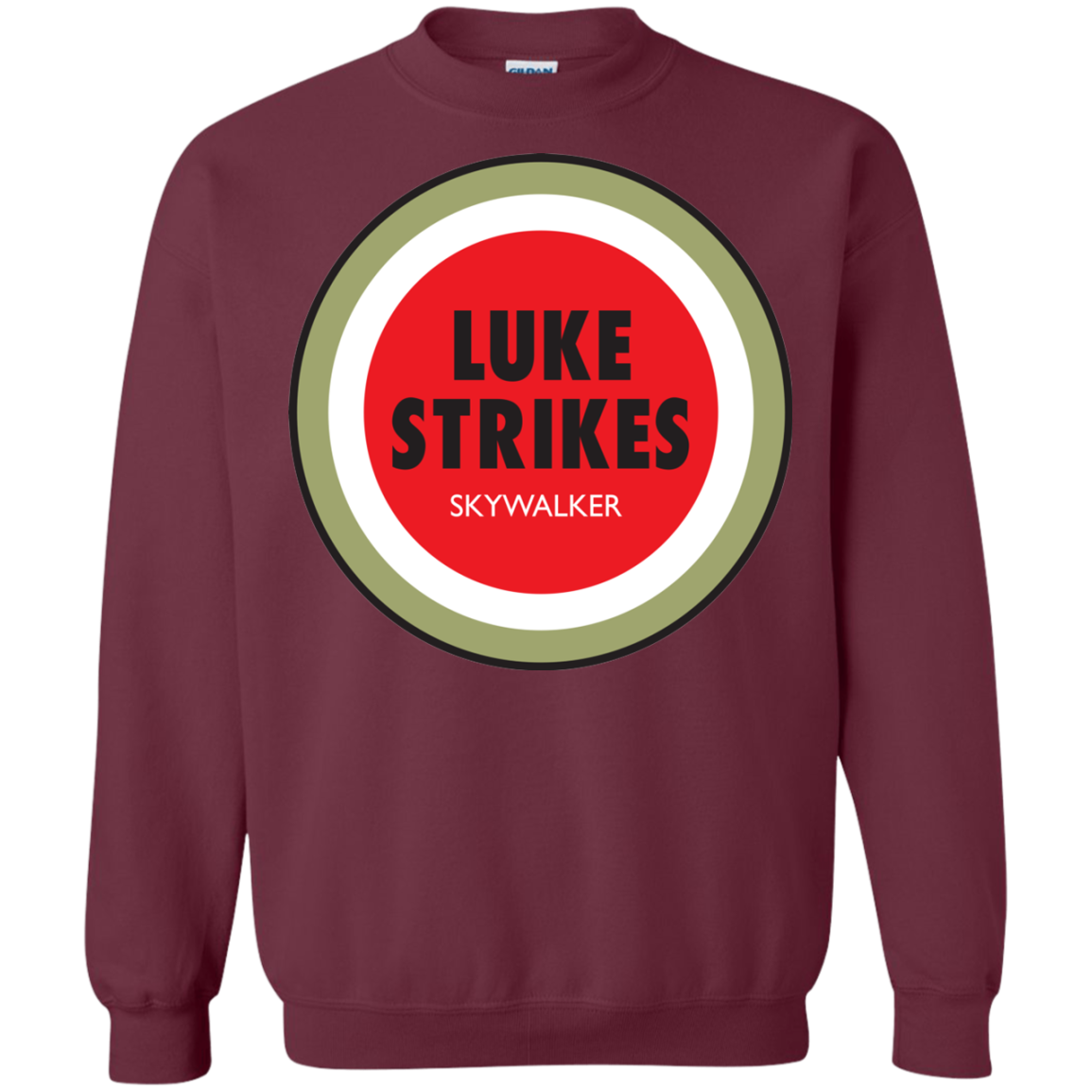 Luke Strikes Crewneck Sweatshirt