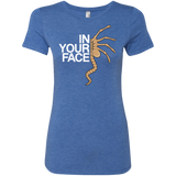 IN YOUR FACE Women's Triblend T-Shirt