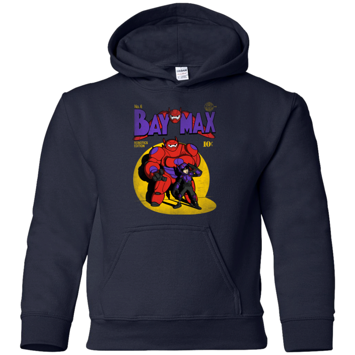 Baymax Number 9 Youth Hoodie