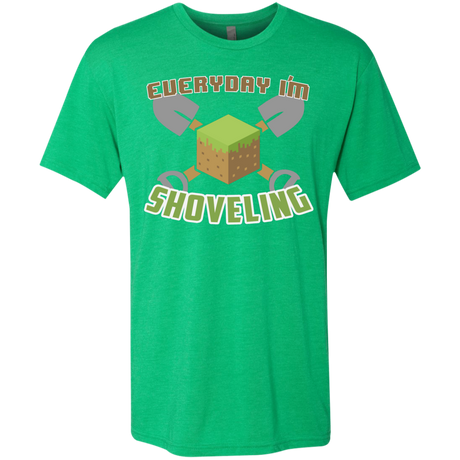 Everyday Shoveling Men's Triblend T-Shirt