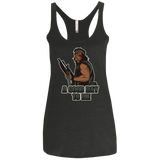 Good Day To Die Women's Triblend Racerback Tank