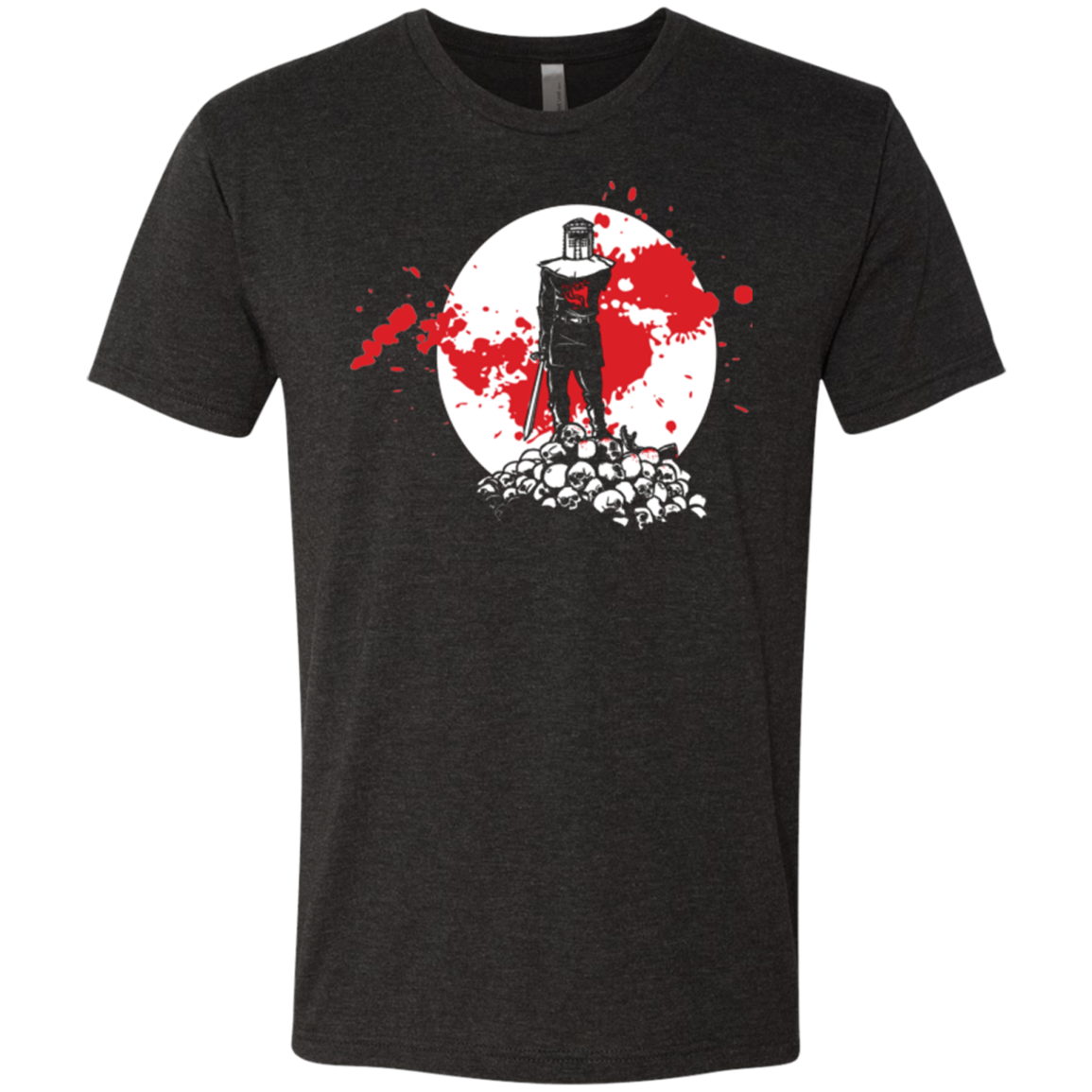 Black Knight Rises Men's Triblend T-Shirt