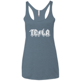 TESLA Women's Triblend Racerback Tank