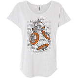 BB-8 Plan Triblend Dolman Sleeve