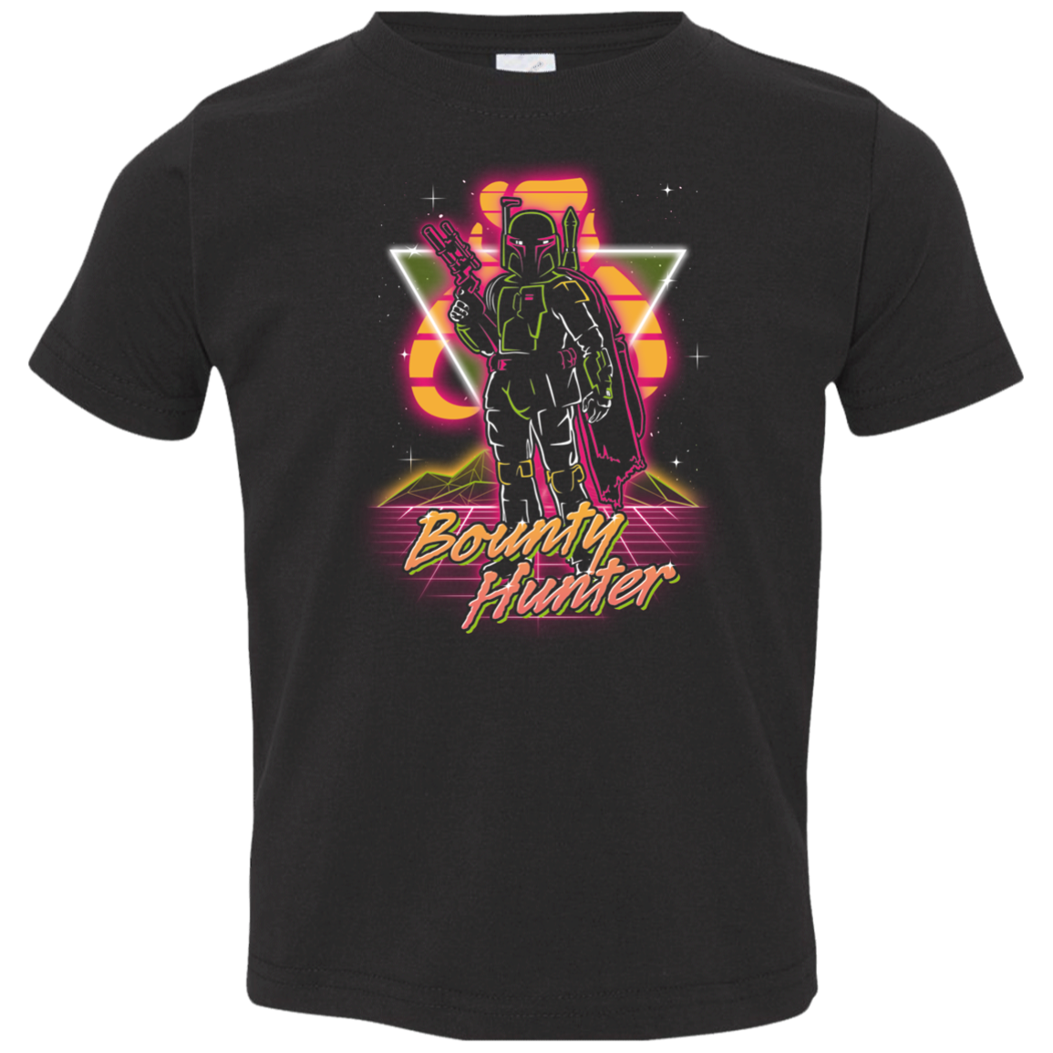 Retro Bounty Hunter Toddler Premium T-Shirt