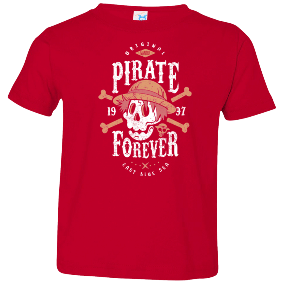 Wanted Pirate Forever Toddler Premium T-Shirt