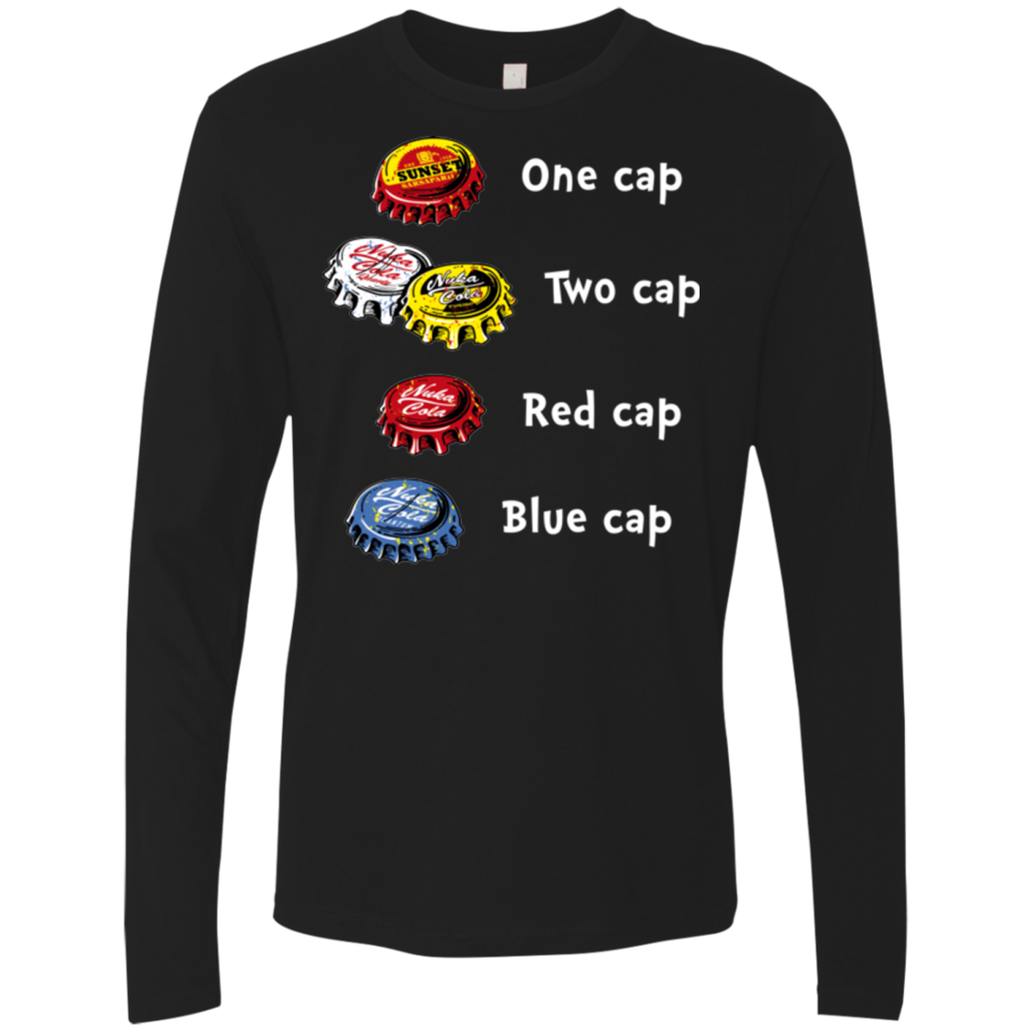 Bottle Caps Fever Men's Premium Long Sleeve