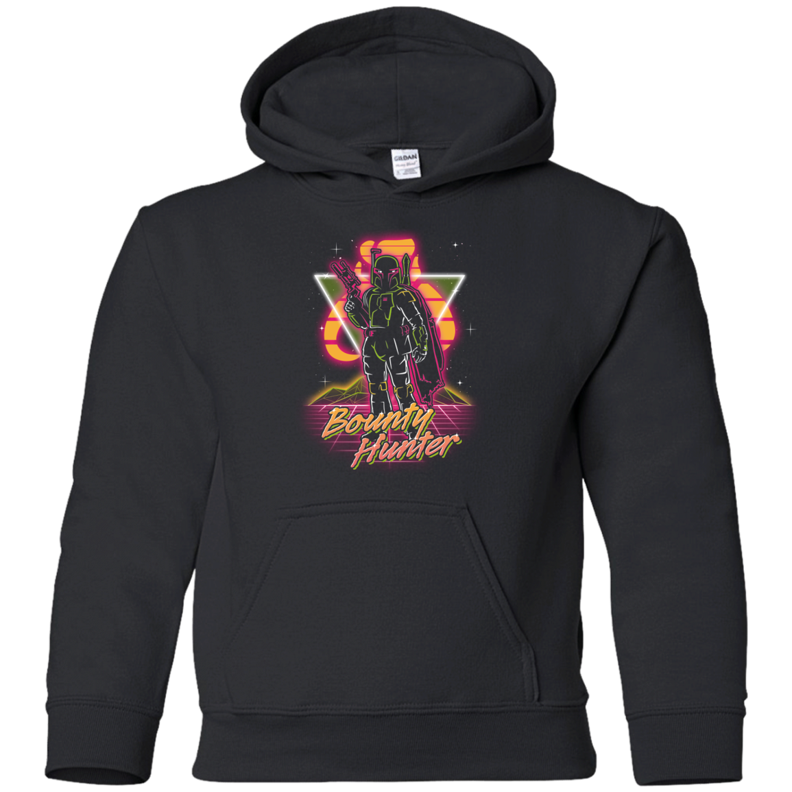 Retro Bounty Hunter Youth Hoodie