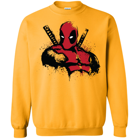 The Merc in Red Crewneck Sweatshirt