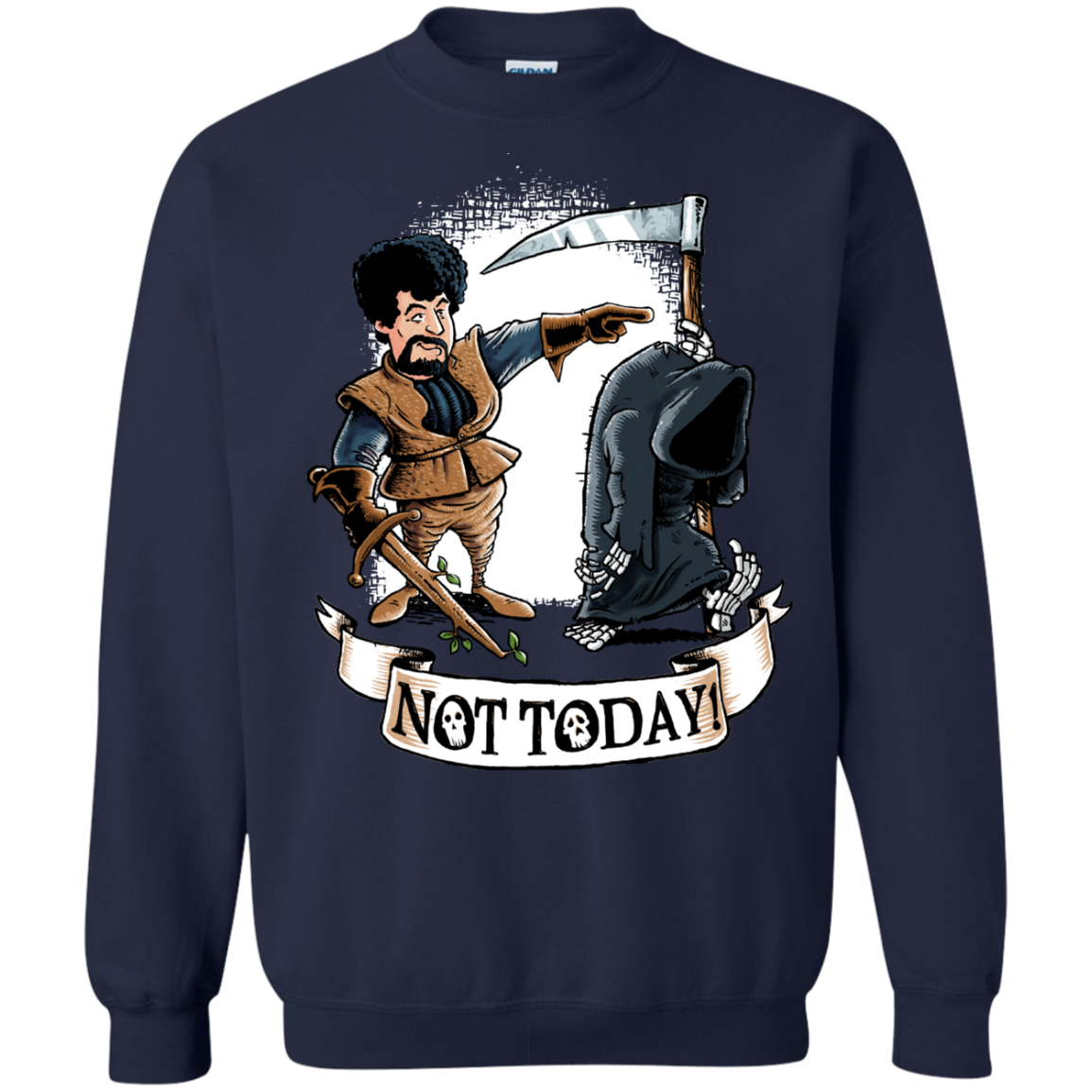 Not Today Crewneck Sweatshirt