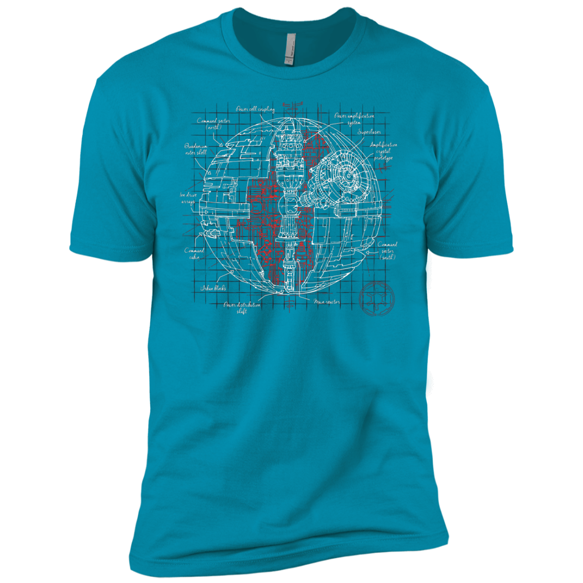 Death Star Plan Boys Premium T-Shirt