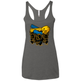 PLASTIC DEBRIS Women's Triblend Racerback Tank